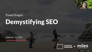 Demystifying SEO (Feb. 11, 2021)