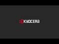 kyocera m2540dw power on and wireless installation