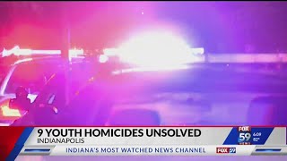All juvenile homicides in Indianapolis this year still unsolved, records show