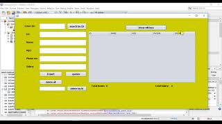 #11 Java + Oracle ::: Get sum of JTable Column values in Java oracle