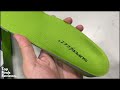 close up look at superfeet all purpose support high arch insoles green