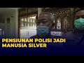 Pensiunan Polisi Ini Jadi Manusia Silver Karena Terbentur Masalah Ekonomi