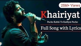 Khariyat Pucho (Lyrics)||Arijit Singh||Sushant Singh Rajput & Sharddha kapoor
