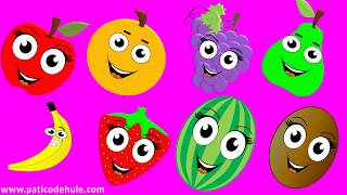 Frutas para niños - Canción de las frutas - Aprende las frutas