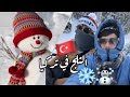 الثلج في تركيا 🇹🇷⛄️❄️-| (Sohaib & Abdou)