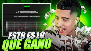 ¿CUÁNTO $ GANO EN KICK? 🤑| MR STIVEN