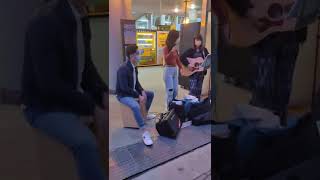 Busking in Hong Kong | Street performances 😃😃😃 #shorts