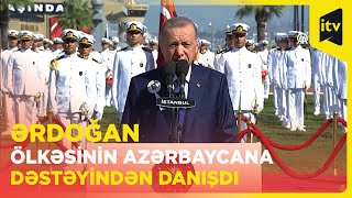 Ərdoğan | Azərbaycanlı qardaşlarımızla Qarabağın azadlığa qovuşmasını təmin etdik