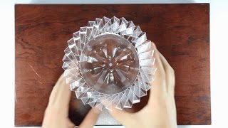 How to make flower vase from plastic bottles