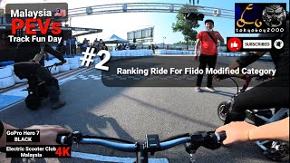 PEV Fun Track/Race Day At Aylezo Speedzone Malaysia /Fiido Modified Category Qualifications Ride/ 4K