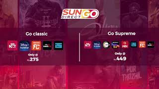 Choose Your Perfect Streaming Plan with Sun Direct GO!