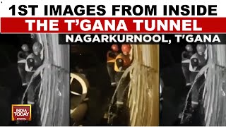 Telangana Tunnel Exclusive Images: Eight Workers Trapped As Rescue Operations Underway | India Today