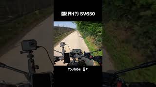 SV650은 스포츠성이 강하고