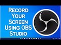 How to Use OBS Studio to Record Screen | Record Your Computer Screen with OBS (2024)