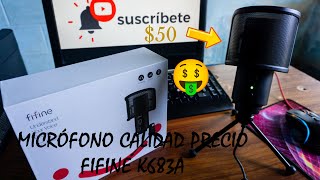 Micrófono calidad precio - FIFINE K683A - UNBOXING Y PRUEBA