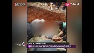 Dramatis!! Inilah Detik-detik Proses Evakuasi Pekerja yang Tertimpa Dinding - iNews Sore 30/11