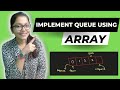 Can you implement a LINEAR Queue using Array? 🤔  | DSA | JAVA