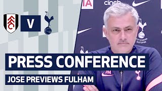 Mourinho gives update on Gio Lo Celso & Gareth Bale | PRESS CONFERENCE | JOSE MOURINHO ON FULHAM