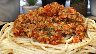 Κιμάς για Μακαρόνια 🍝💯 Minced meat sauce for spaghetti