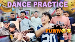 Baap Bete Ne Drink Share Ki 🥳😂 || Boys Dance Practice Too Much Fun🕺🏻♥️