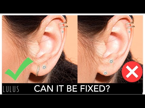 Is it okay to have uneven ear piercings?
