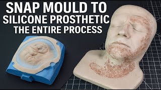 🎭 From Snap Mould to Silicone prosthetic – Watch the Full FX Process in One Go!