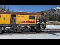 loram rail grinder banff alberta 2023.03.16