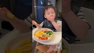 大恆吃飯日記23/06/29 #baby #babyboy #blw #cute #cutebaby #吃播 #吃播vlog #babyvideos #eatingshow #mukbang