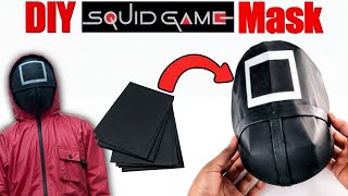 DIY Squid Game Face Mask | how to make squid game face mask at home | squidgame2 | squidgame2mask |