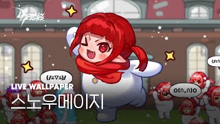 [Live Wallpaper][DNF] '스노우메이지' 라이브 월페이퍼 ▶NePLi