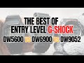 Battle of The Best Entry Level G-shock Watches: DW5600 Vs DW6900 Vs DW9052