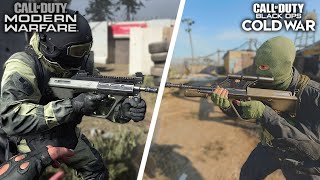 Modern Warfare vs Cold War - Reloading Animations Third Person