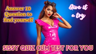 Try this sissy quiz to identify you as a sissy or not | Discover If You're a Sissy ! | #SissyQuiz