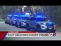 Large police presence in East Greenwich neighborhood