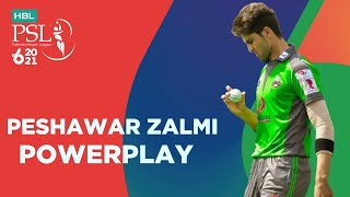 Peshawar Zalmi Powerplay | Lahore vs Peshawar | HBL PSL 2021 | Match 2 | MG2T
