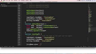 javascript MADlibs refactoring