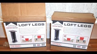 Loftlegs x 24 Loft Stilts Insulation Spacer Boarding Raised Storage Legs 175mm