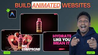 I Built an Animated Product Website in 10 Minutes using AI (Google Anti-Gravity)