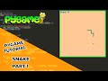 PyGame Snake Beginner Tutorial in Python - PART 1 | INITIAL SETUP & SNAKE LIST