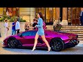 MONACO LUXURIOUS RICH LADIES NIGHTLIFE SUMMER 2024 SUPERCARS: Lamborghini, Ferrari, Rolls-Royce,