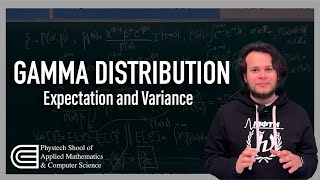 Gamma distribution | Expectation & Variance | Step by step Solution