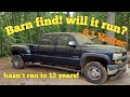 Will it Start Barn find chevy 3500 8.1!