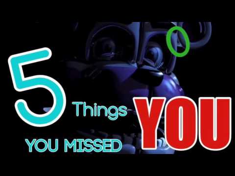 5 Things YOU Missed In The Sister Location Trailer 5 Things YOU Missed In The Sister Location Trailer