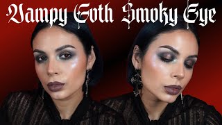 Vampy Goth Smoky eye