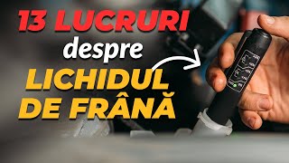 13 detalii tehnice pe care NU le știai despre lichidul de frână (orice șofer ar trebui să le știe)