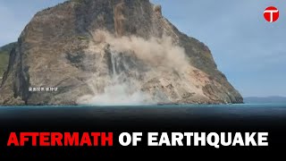 Witness to Disaster: Guishan Island's Erosion After Taiwan Quake