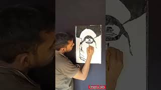 Shahrukh Khan Painting 🖌️🎨 #viral #shorts #shortvideo