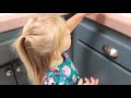 3 year old evelyn cooks her own breakfast