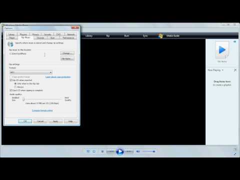 Ripping to MP3 Using Media Player Ripping to MP3 Using Media Player