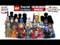 LEGO THOR: LOVE AND THUNDER Custom Minifigure Showcase